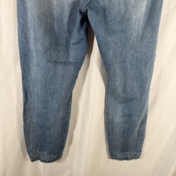 Judy Blue Boyfriend Fit Jeans Women's 13 31 Light Wash Blue Denim Distressed - Picture 11 of 12